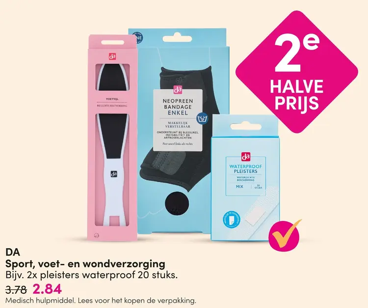 Aanbieding: Sport, voet- en wondverzorging