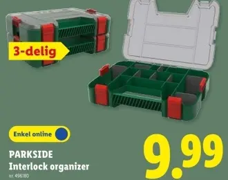 Promotie: Interlock organizer