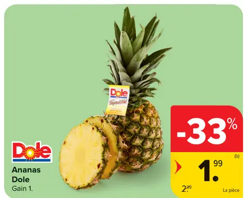 Offre: Ananas