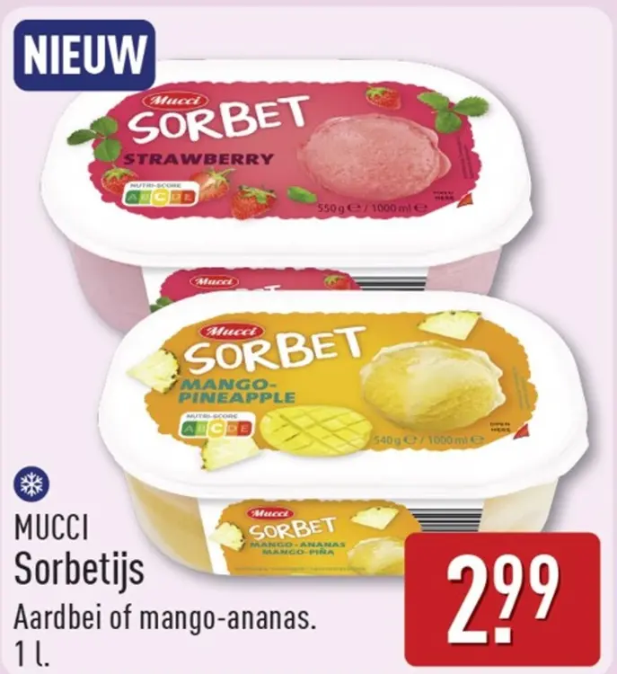 Aanbieding: Sorbetijs