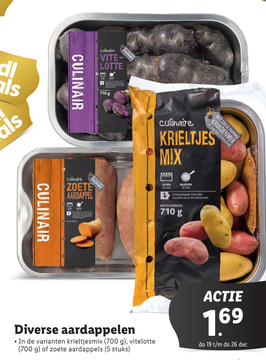 Aanbieding: Diverse aardappelen