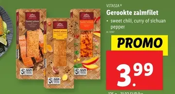 Aanbieding: Gerookte zalmfilet