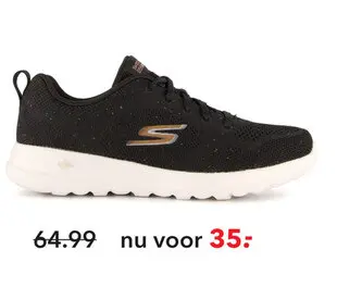 Aanbieding: Skechers Go Walk Joy dames sneakers zwart