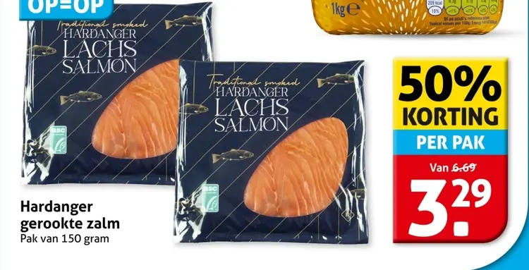 Aanbieding: Hardanger gerookte zalm