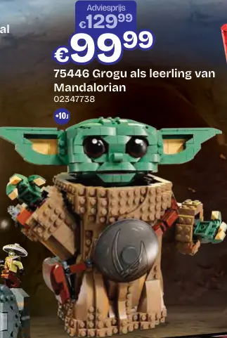 Promotie: Grogu als leerling van Mandalorian