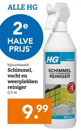 Aanbieding: Schimmel, vocht en weerplekken reiniger
