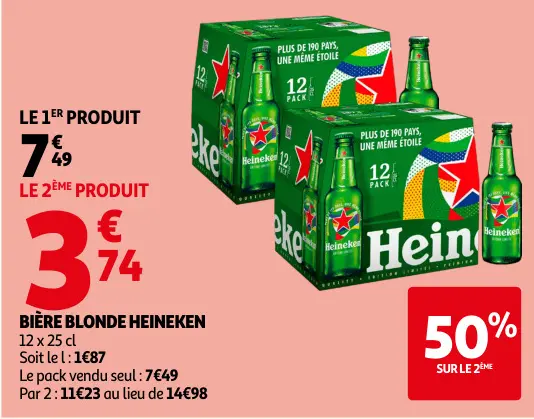 Offre: Bière blonde