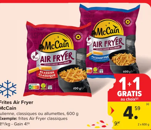 Offre: Frites Air Fryer