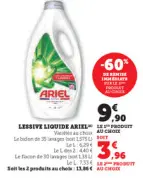 Aanbieding: LESSIVE LIQUIDE ARIEL