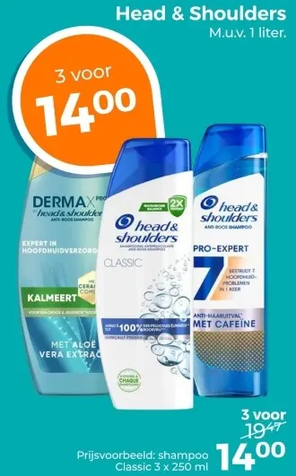 Aanbieding: Head & Shoulders