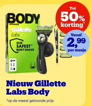 Promotie: Gillette Labs Body