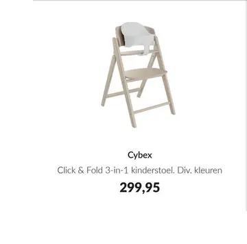 Aanbieding: Cybex Click & Fold Kinderstoel 3-in-1