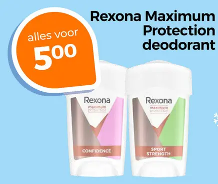 Aanbieding: Rexona Maximum Protection deodorant