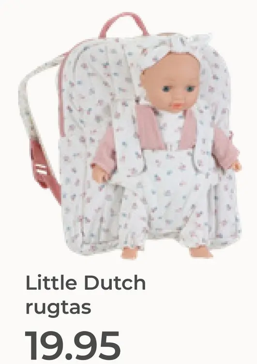 Aanbieding: Little Dutch rugtas