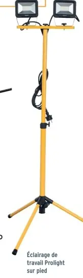 Offre: Éclairage de travail