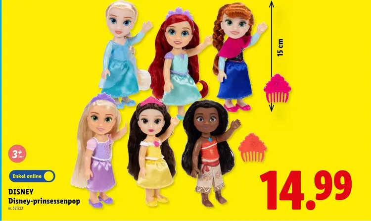 Promotie: Disney-prinsessenpop