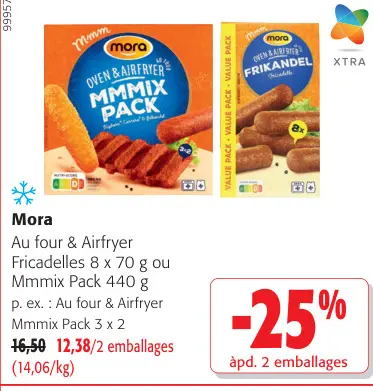 Offre: Au four & Airfryer Fricadelles ou Mmmix Pack