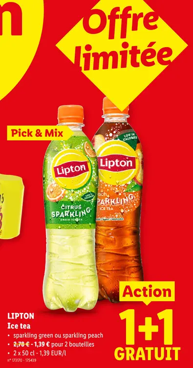Offre: Ice tea
