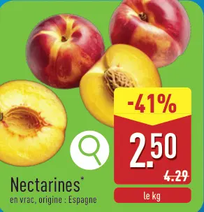 Offre: Nectarines