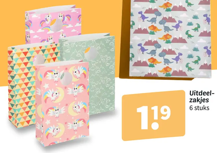 Promotie: Uitdeelzakjes
