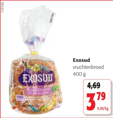 Promotie: Vruchtenbrood