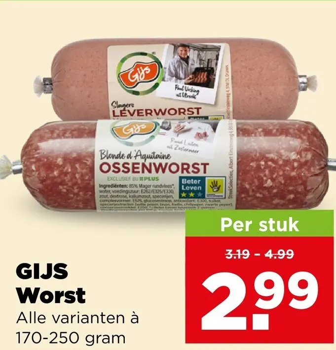 Aanbieding: Worst