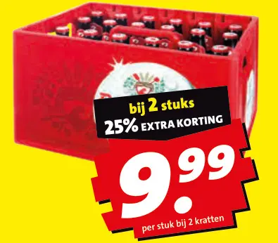 Aanbieding: Krat bier