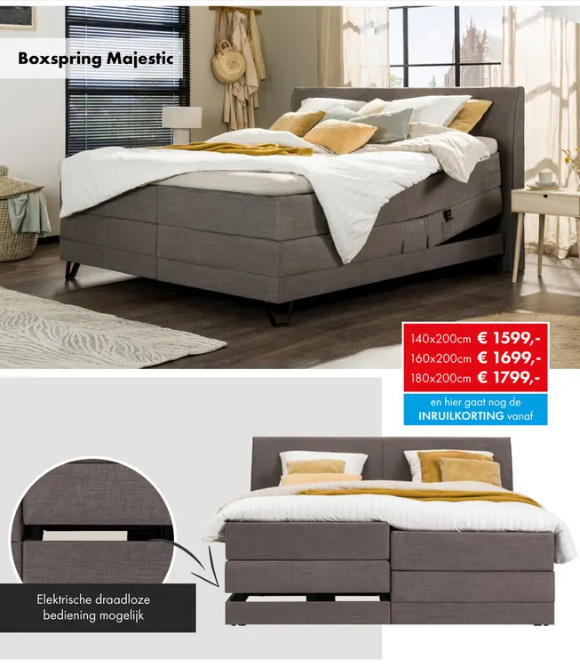 Aanbieding: Majestic boxspring
