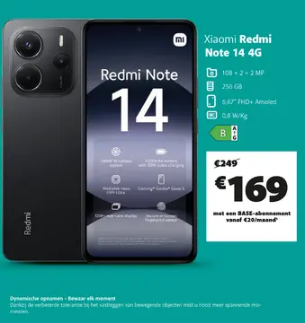 Aanbieding: Xiaomi Redmi Note 14 4G