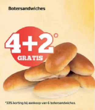 Aanbieding: Botersandwiches