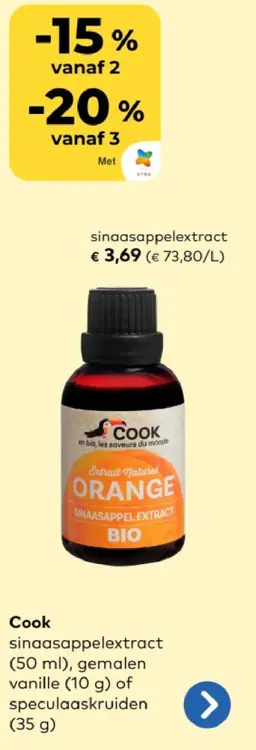 Offre: sinaasappelextract