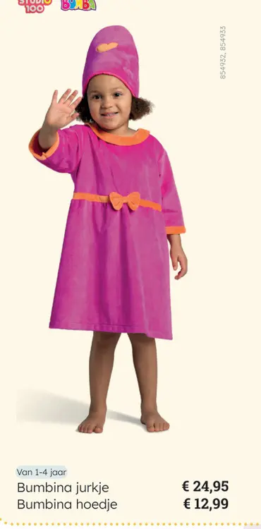 Promotie: Bumbina jurkje