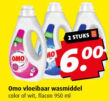Aanbieding: Omo vloeibaar wasmiddel