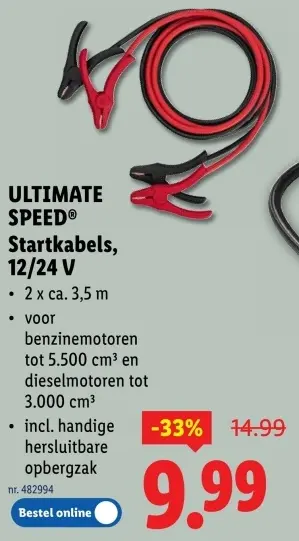 Promotie: Startkabels