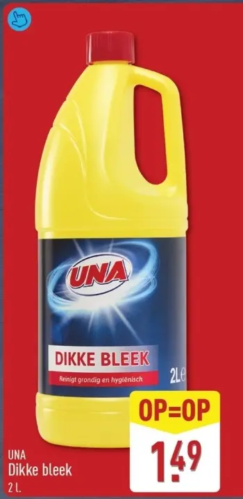 Aanbieding: Dikke bleek