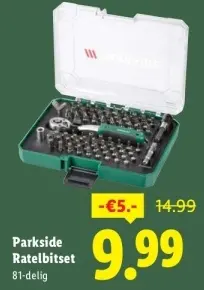 Aanbieding: Ratelbitset