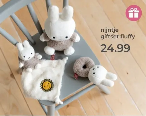 Aanbieding: nijntje giftset fluffy
