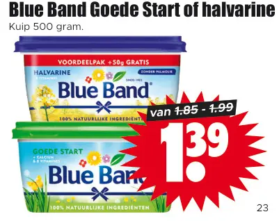 Aanbieding: Blue Band Goede Start of halvarine