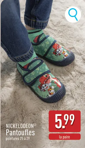 Offre: Pantoufles