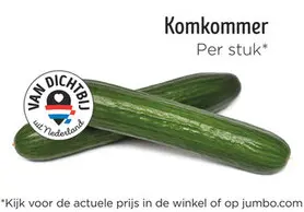 Aanbieding: Komkommer
