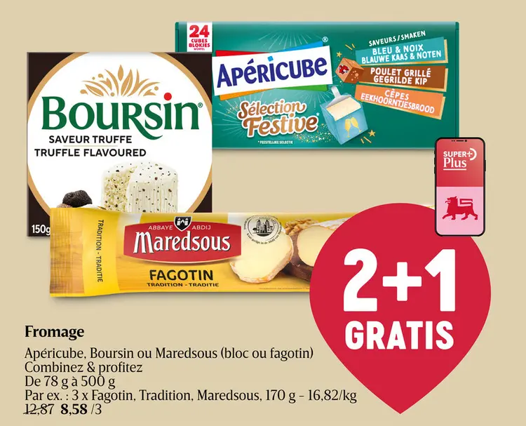 Offre: Fromage apéritif | Nature | 24c