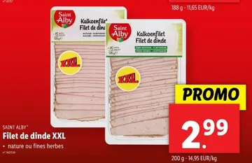 Offre: Filet de dinde XXL