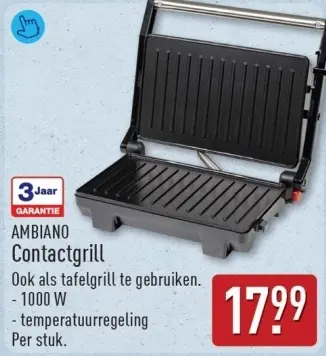 Aanbieding: Contactgrill