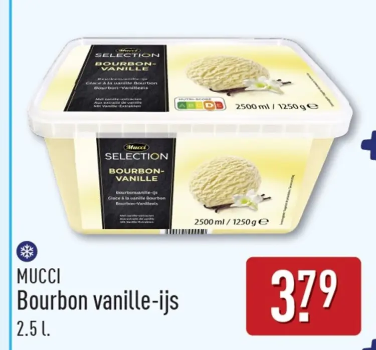 Aanbieding: Bourbon vanille-ijs