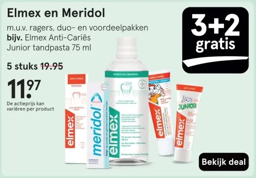 Aanbieding: Elmex en Meridol