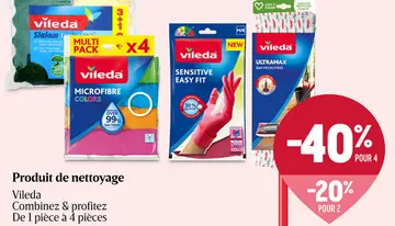 Offre: Produit de nettoyage Vileda