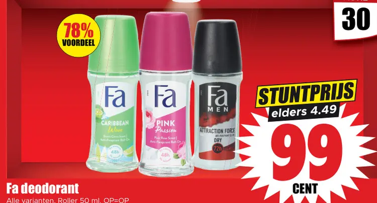 Aanbieding: Deodorant