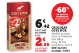 Offre: Chocolat cote d'or
