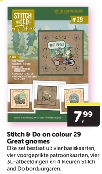 Aanbieding: Stitch & Do on colour 29 Great gnomes