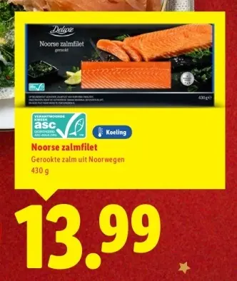 Aanbieding: Noorse zalmfilet